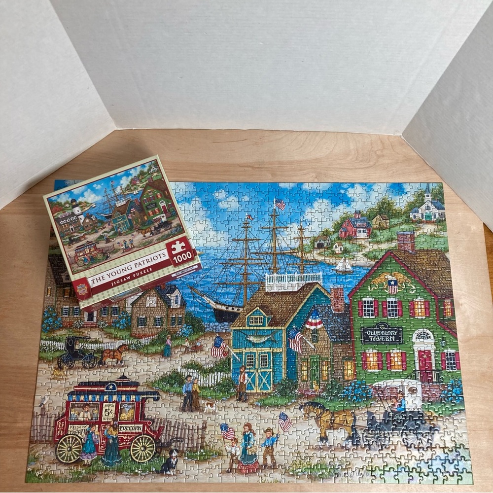 The Young Patriots Master Pieces Jigsaw Puzzle 1000 Piece.